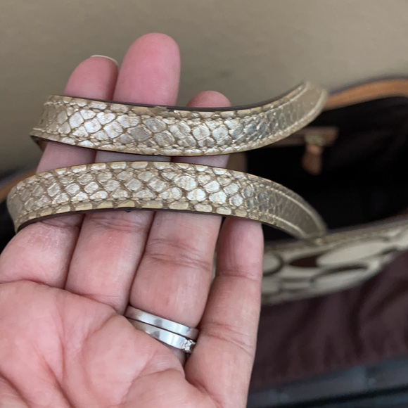 Coach large monogram C tote - Picture 3 of 8